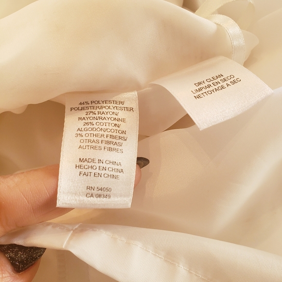 Nine West Cream Cocktail Dress - Picture 3 of 3